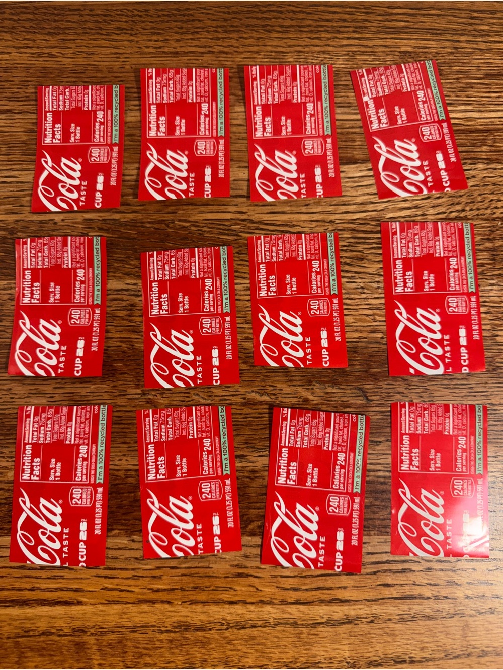 Coca-Cola FIFA World Cup 2026 Sticker Full Set 12 Football Soccer Sticker Panini - Picture 4 of 4